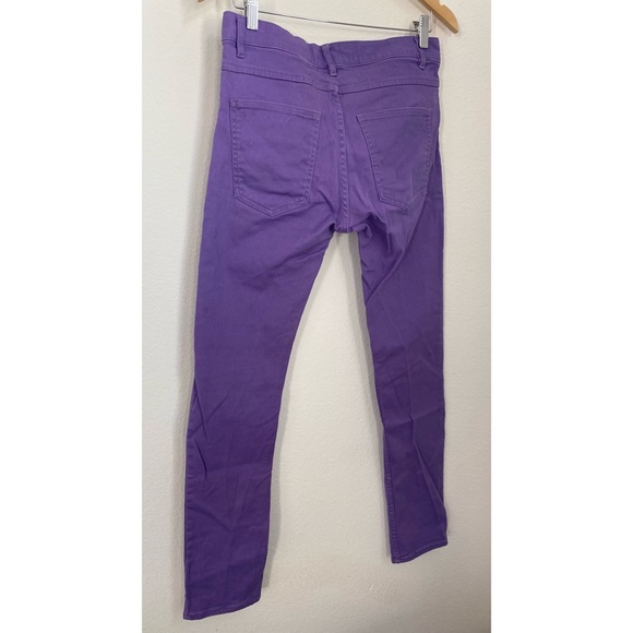 H&M Divided • Skinny Low Waist Purple Denim Jeans - Picture 12 of 15